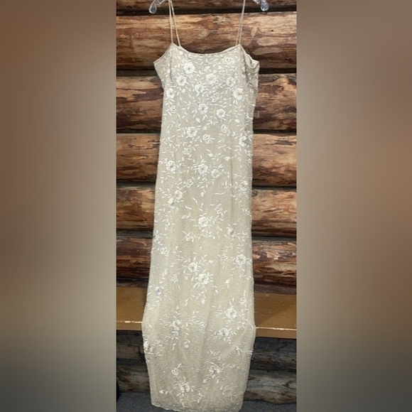 😍Absolutely Stunning Vintage Beaded Silk Montage Collection by Mon Cheri 20 Set - Picture 3 of 12